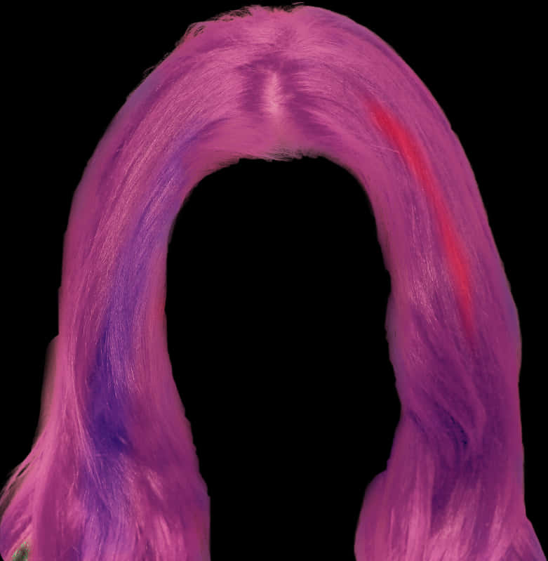 Vibrant_ Purple_ Hairstyle_ P N G PNG