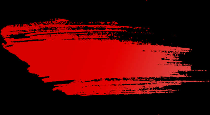 Vibrant_ Red_ Paint_ Stroke PNG