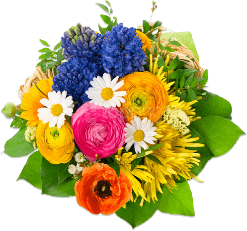 Vibrant_ Spring_ Flower_ Bouquet.png PNG