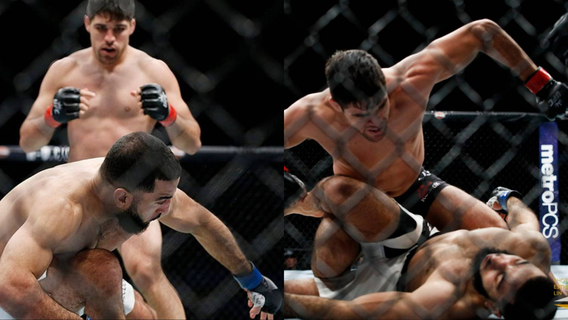 Vicente Luque Fighting Collage Wallpaper