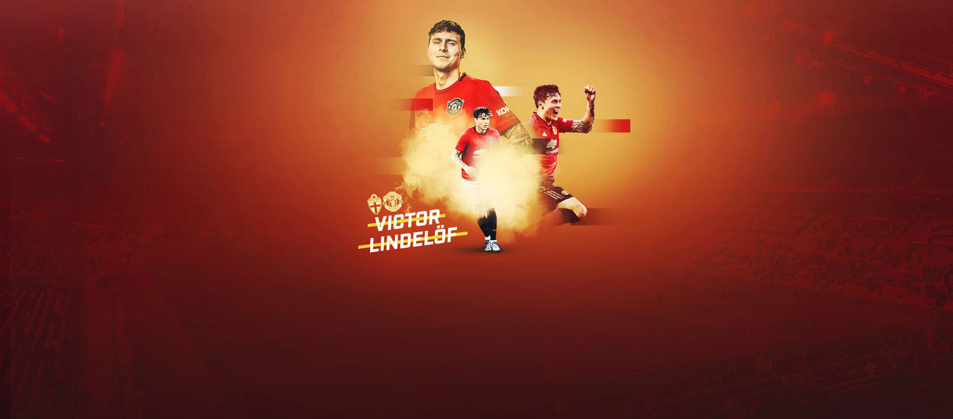 Victor Lindelof Manchester United Wallpaper Wallpaper