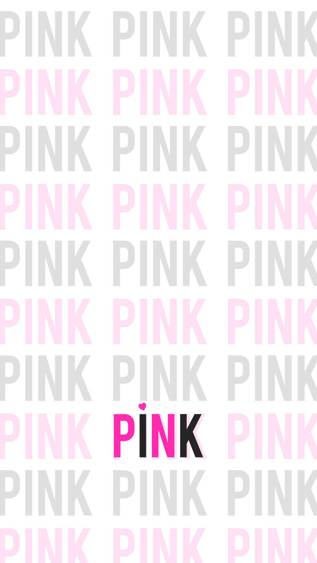 Victoria's Secret Black And Pink Logo Wallpaper
