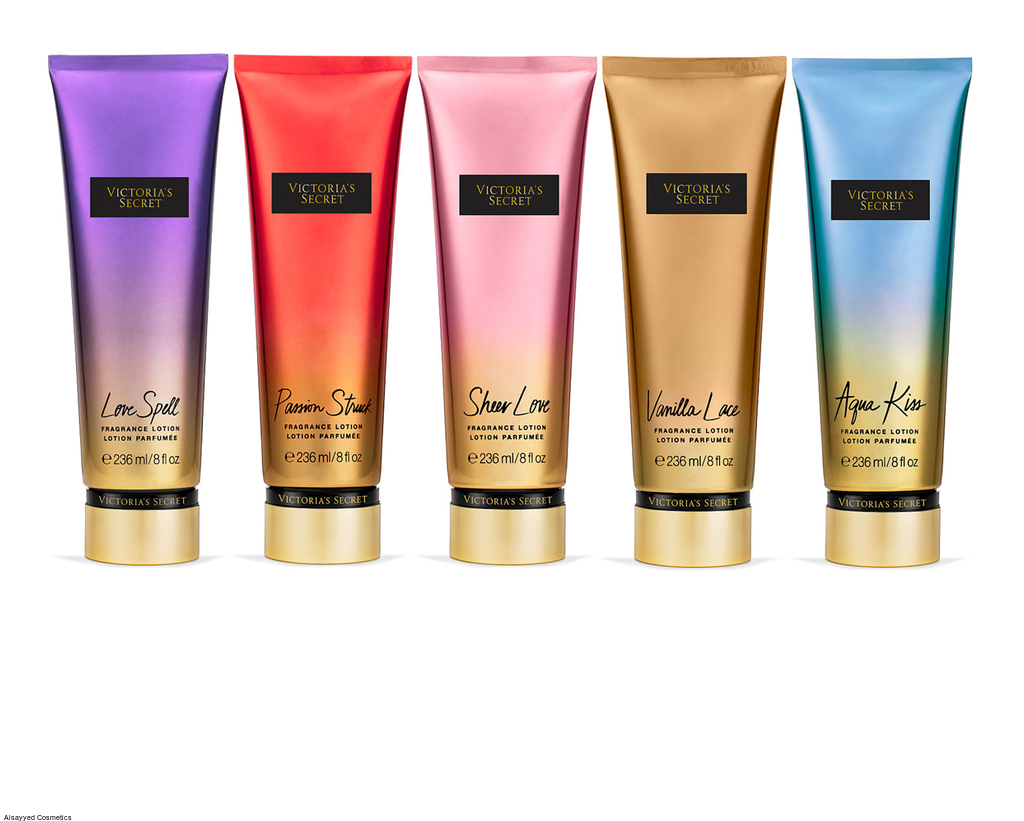 Victoria Secret Fragrance Lotions Collection PNG
