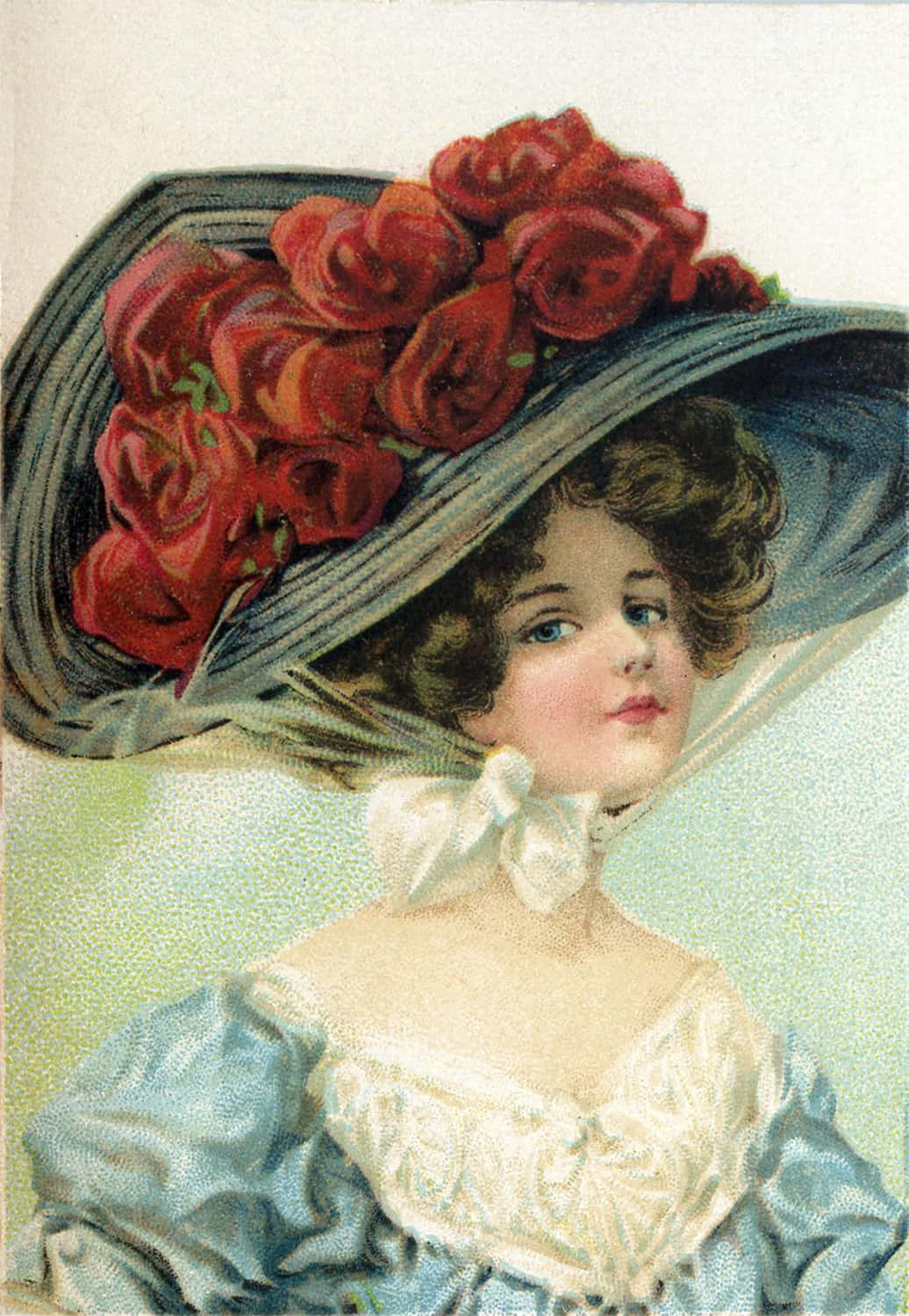 Einefrau Mit Hut