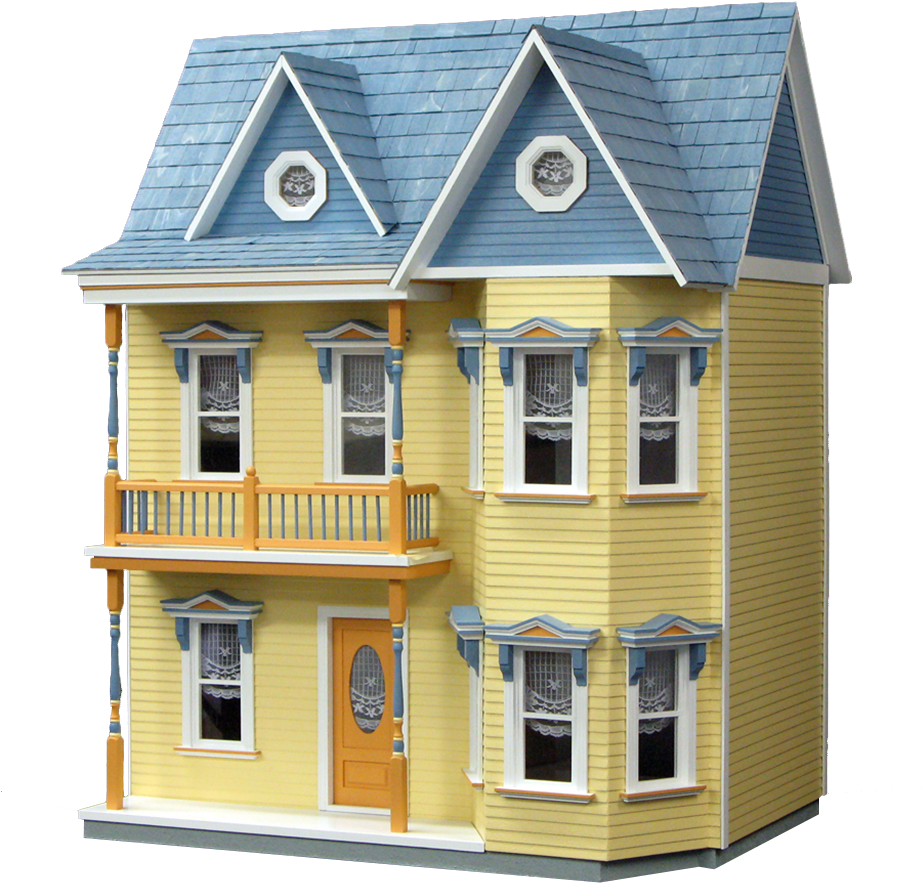 Download Victorian Dollhouse Exterior | Wallpapers.com