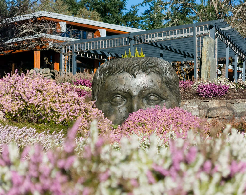 Art De Sculpture De Jardin Victorien Fond d'écran