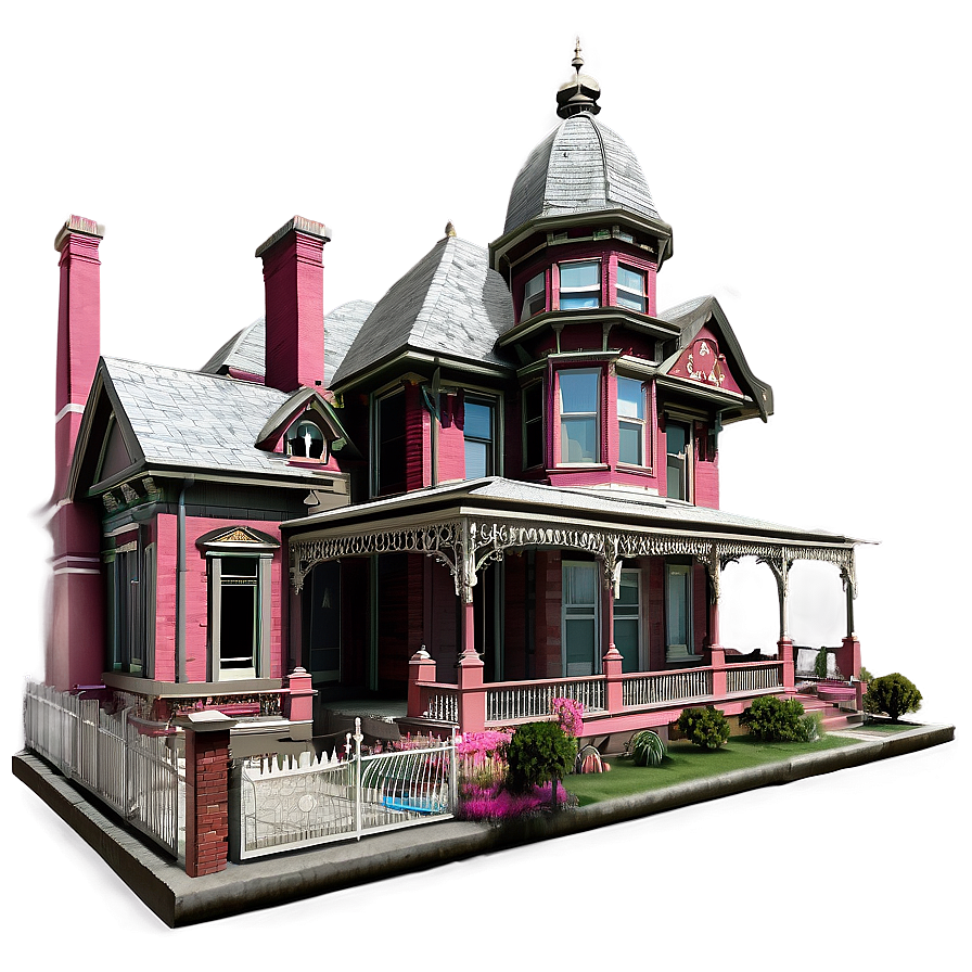 Victorian House Drawing Png 91 PNG