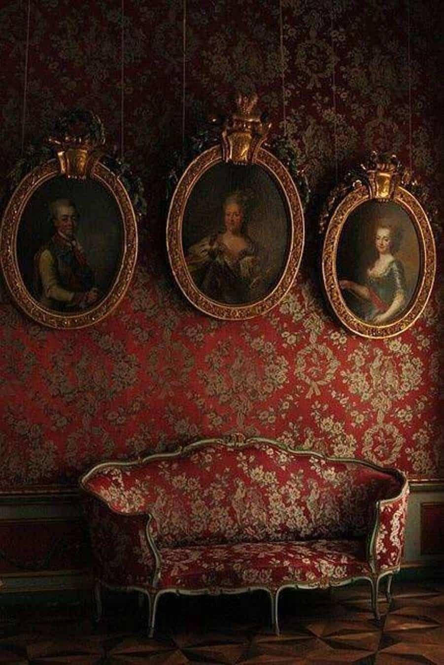 Victorian Wallpaper by TheDeviant426 on deviantART  Classic victorian Red  wallpaper Victorian wallpaper
