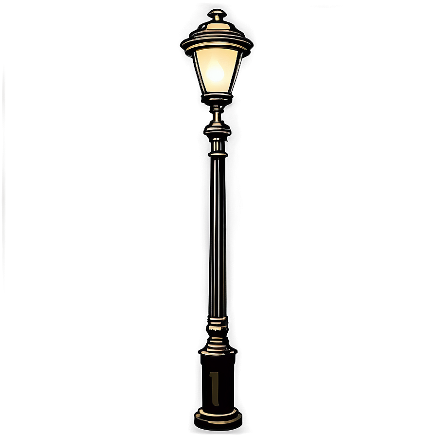 Victorian Street Light Png 05252024 PNG