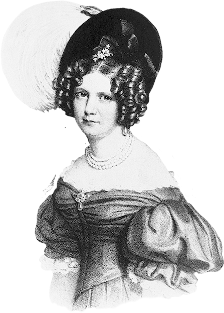 Victorian Woman Portrait PNG