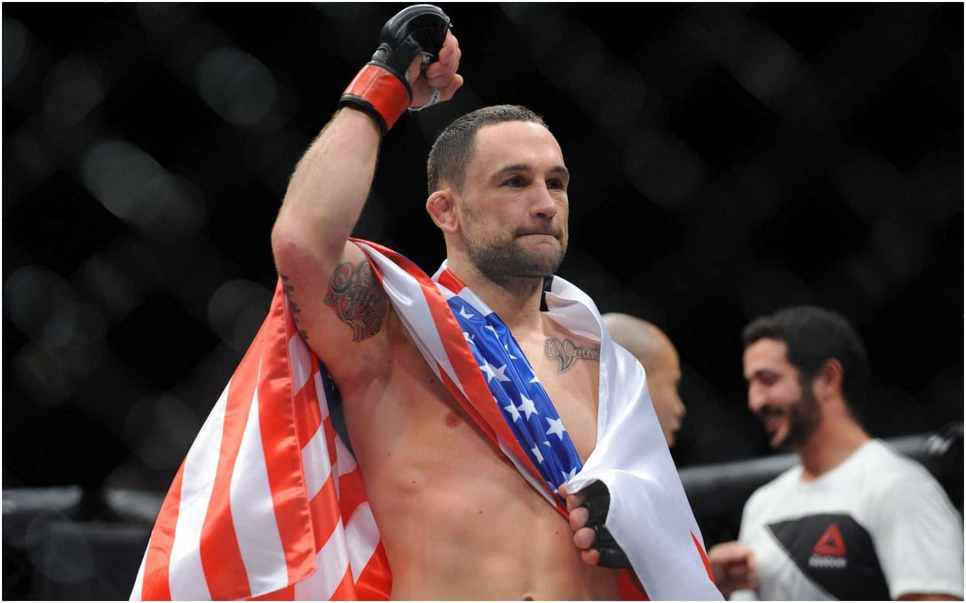 Victorious American UFC Fighter Frankie Edgar TUF Finale Event Wallpaper