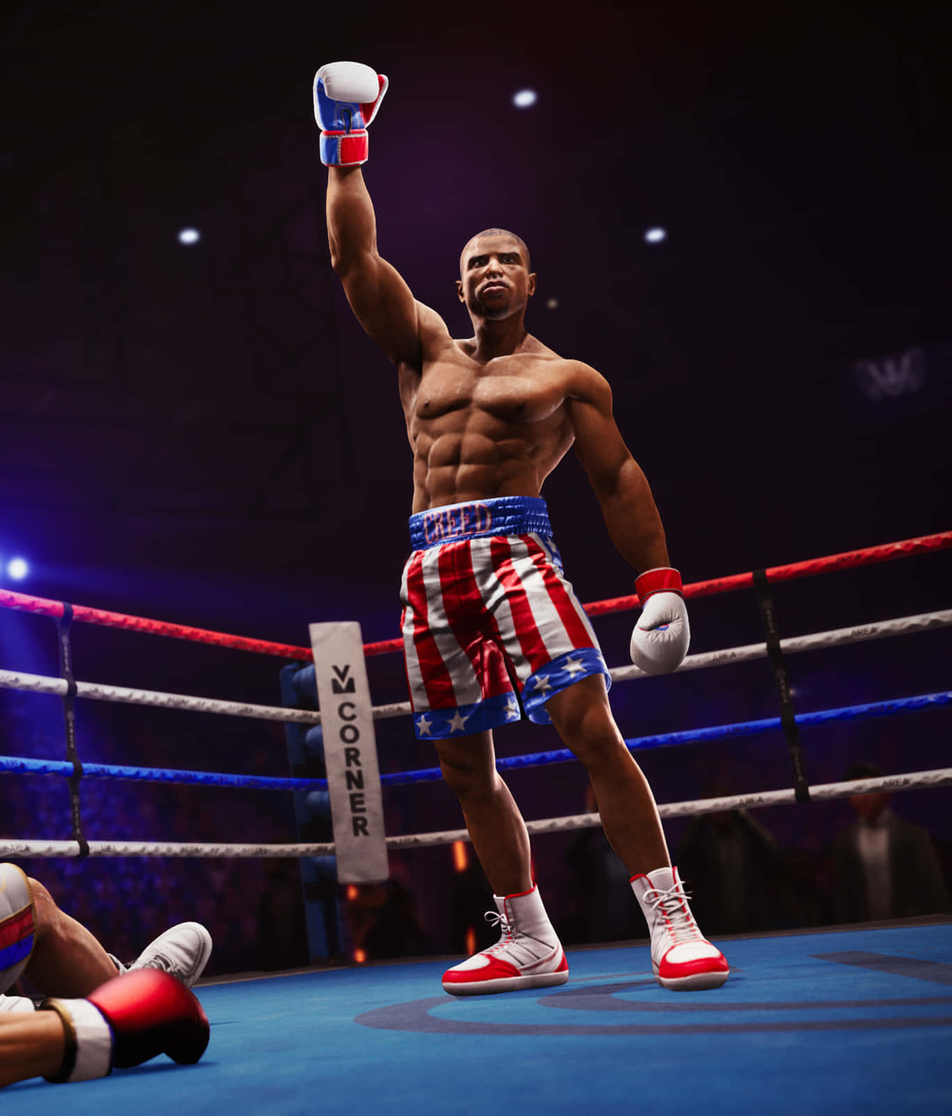 Victorious Boxer Adonis Creed Wallpaper