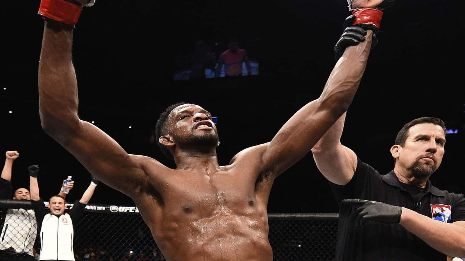 Victorious Neil Magny Wallpaper
