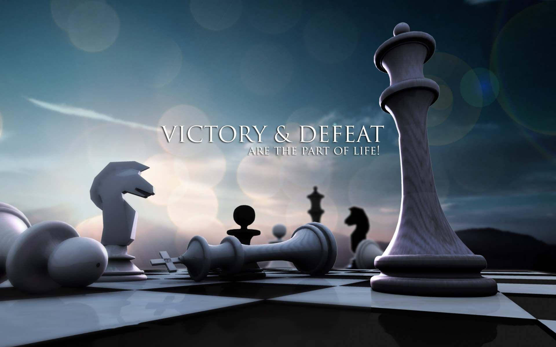 Victory And Defeat Chessboard