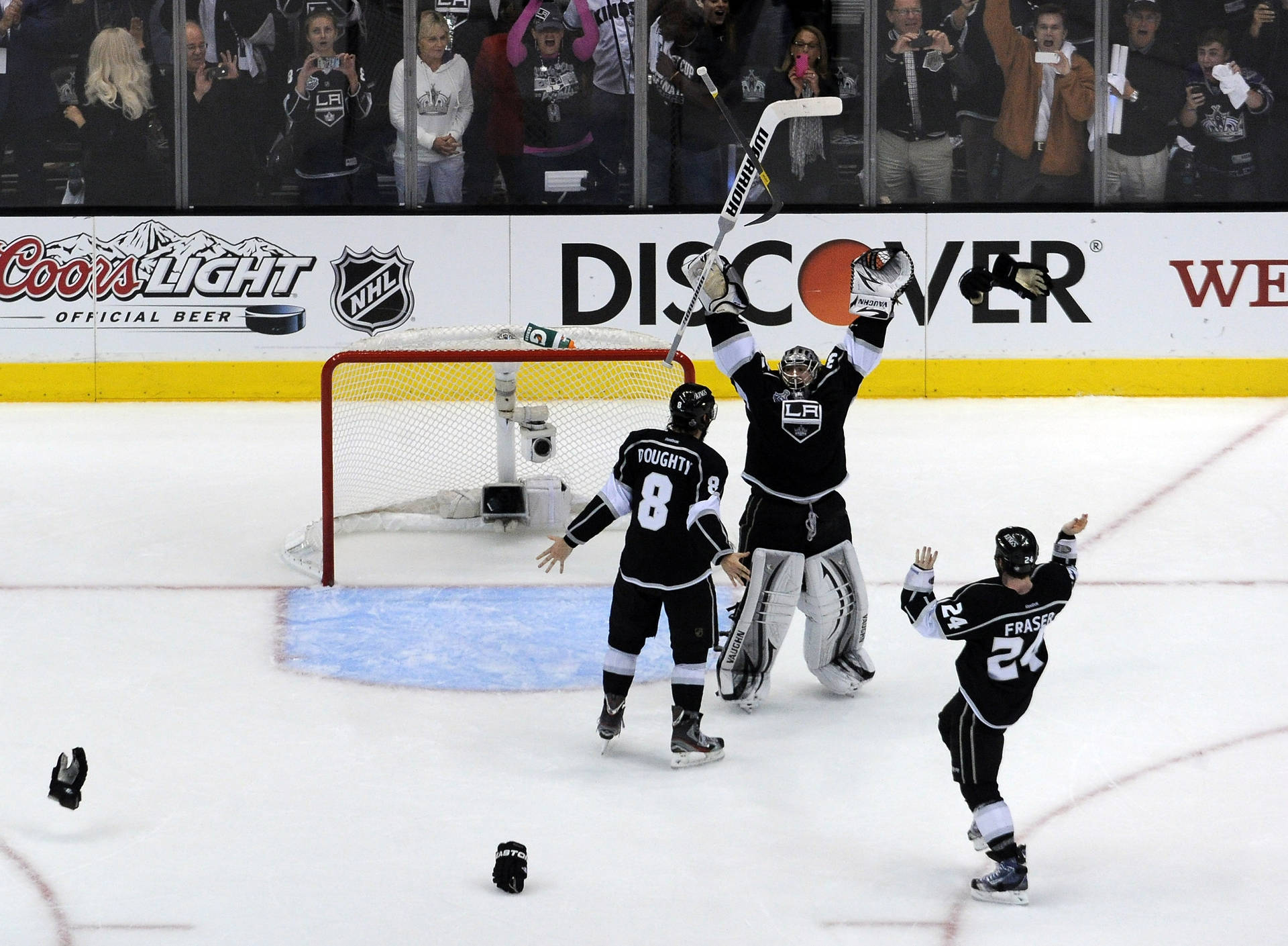 Victory For Los Angeles Kings Wallpaper