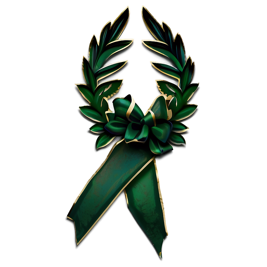 Victory Laurel Ribbon Png Gwt PNG