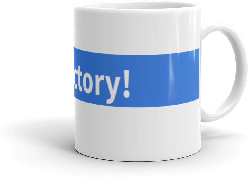 Victory Mug Design PNG