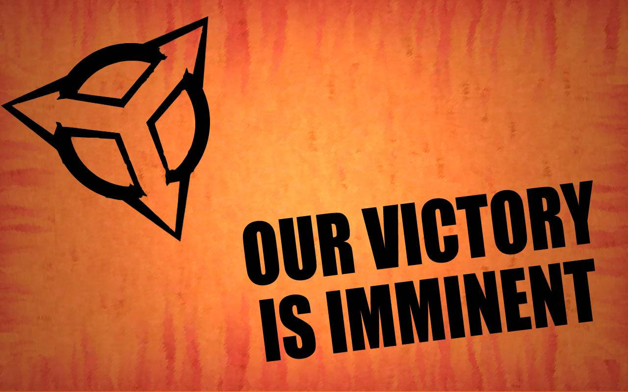 Victory Orange Background