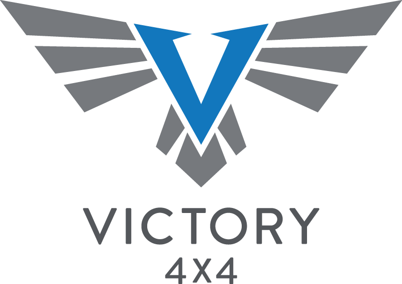 Victory4x4 Logo Design PNG