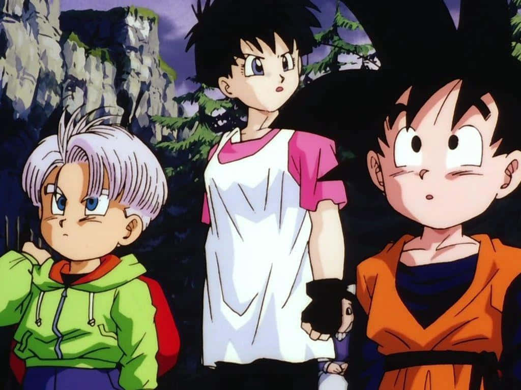 Videl, the powerful martial artist and partner of Son Goku. Wallpaper