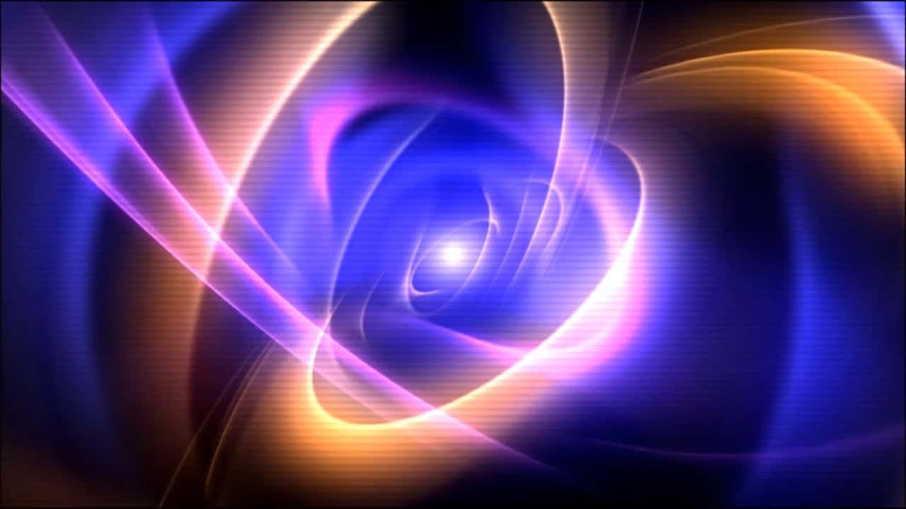 a blue and purple swirling spiral