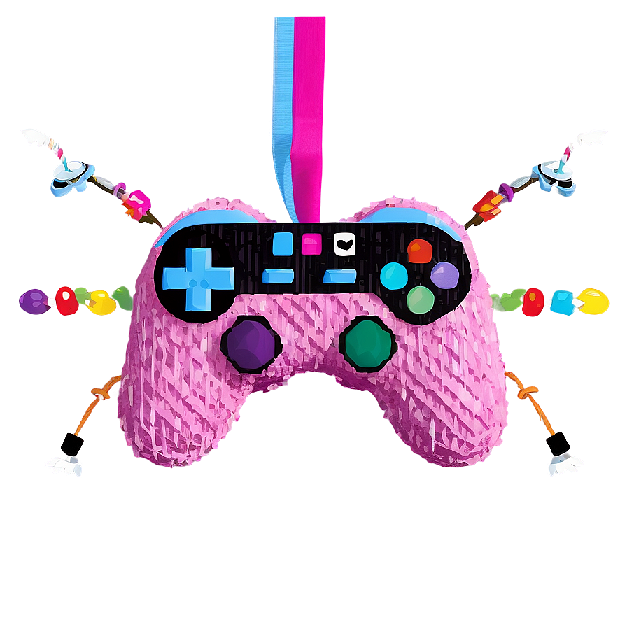 Video Game Controller Pinata Png 90 PNG