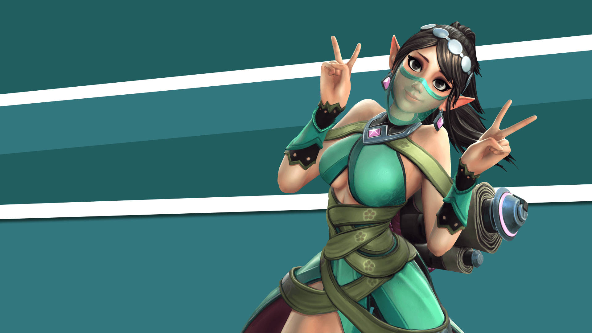 Ying-The Blossom Paladins Video Game Character Wallpaper