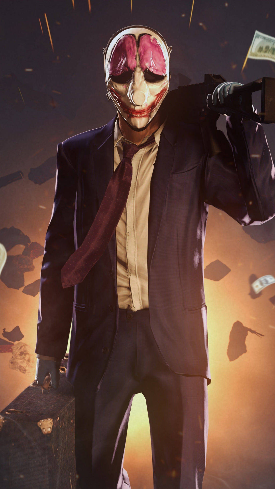 Video spil Payday 2 Posing Hoxton Wallpaper