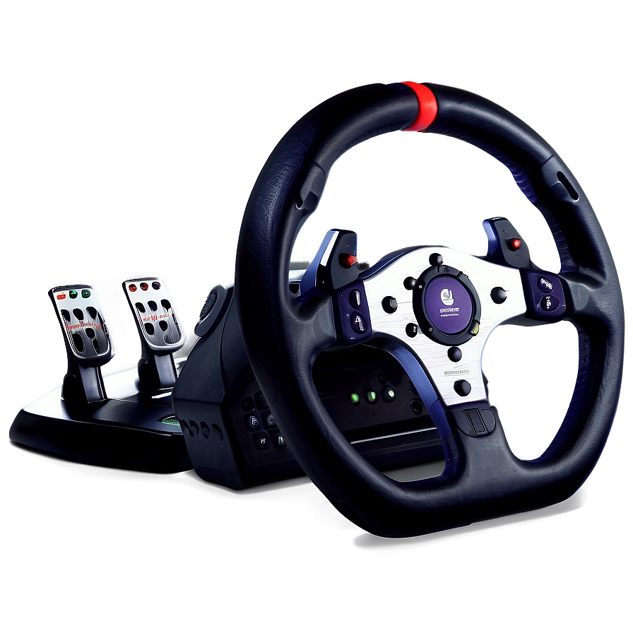 Video Game Racing Wheel Png 05252024 PNG