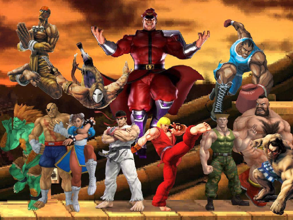 Video Game Street Fighter II Wallpaper