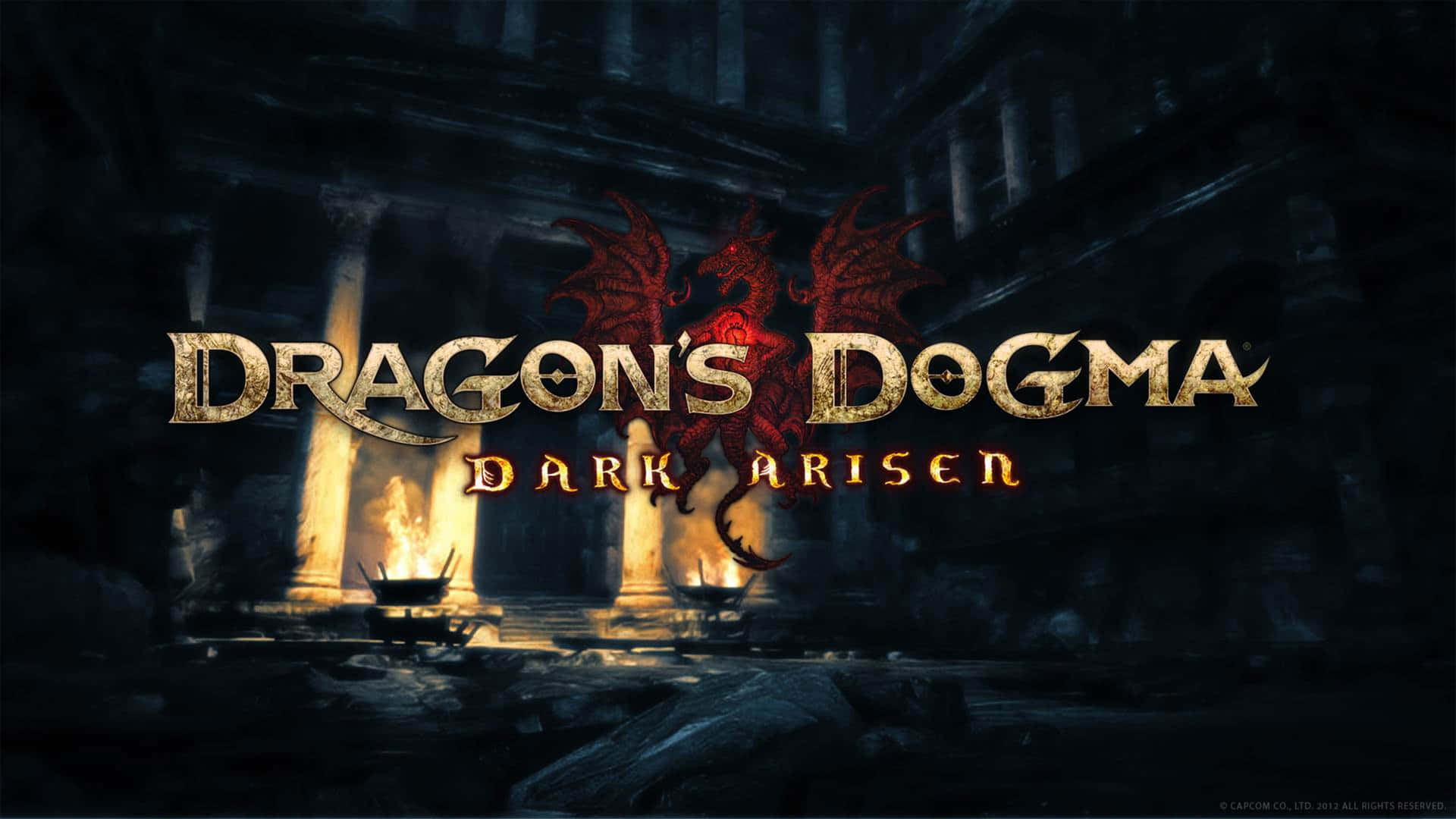 Video Game With Dogmatic Dragons Wallpaper