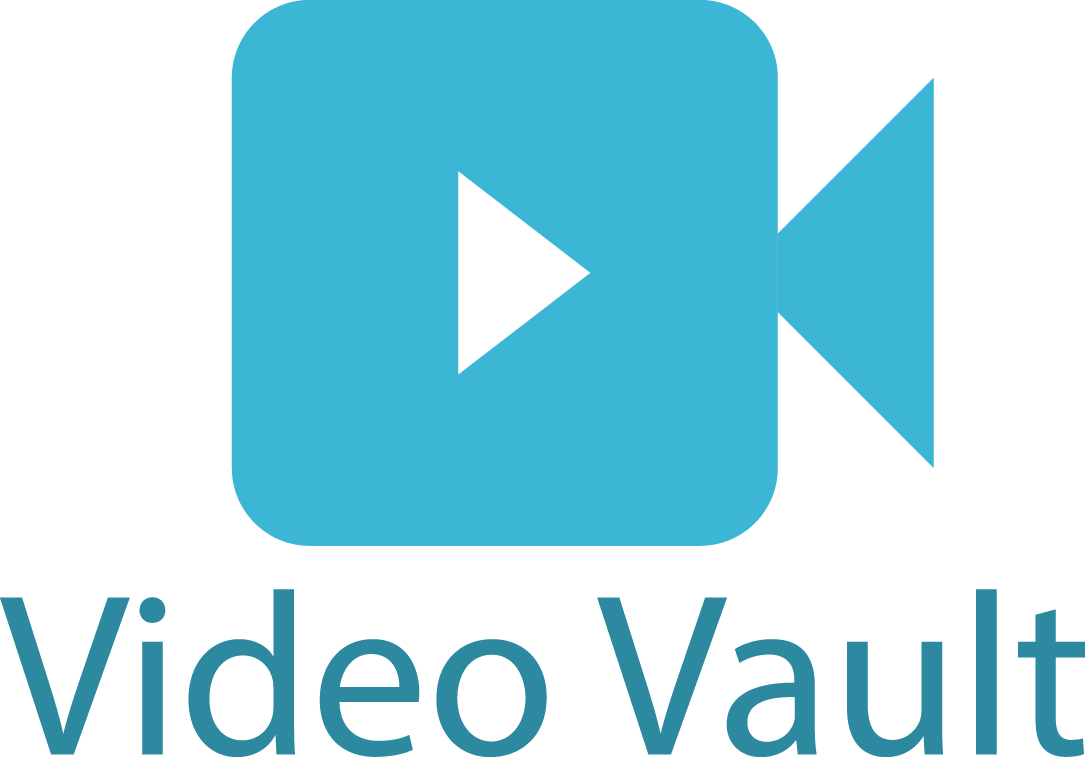 Video Vault Logo Design PNG