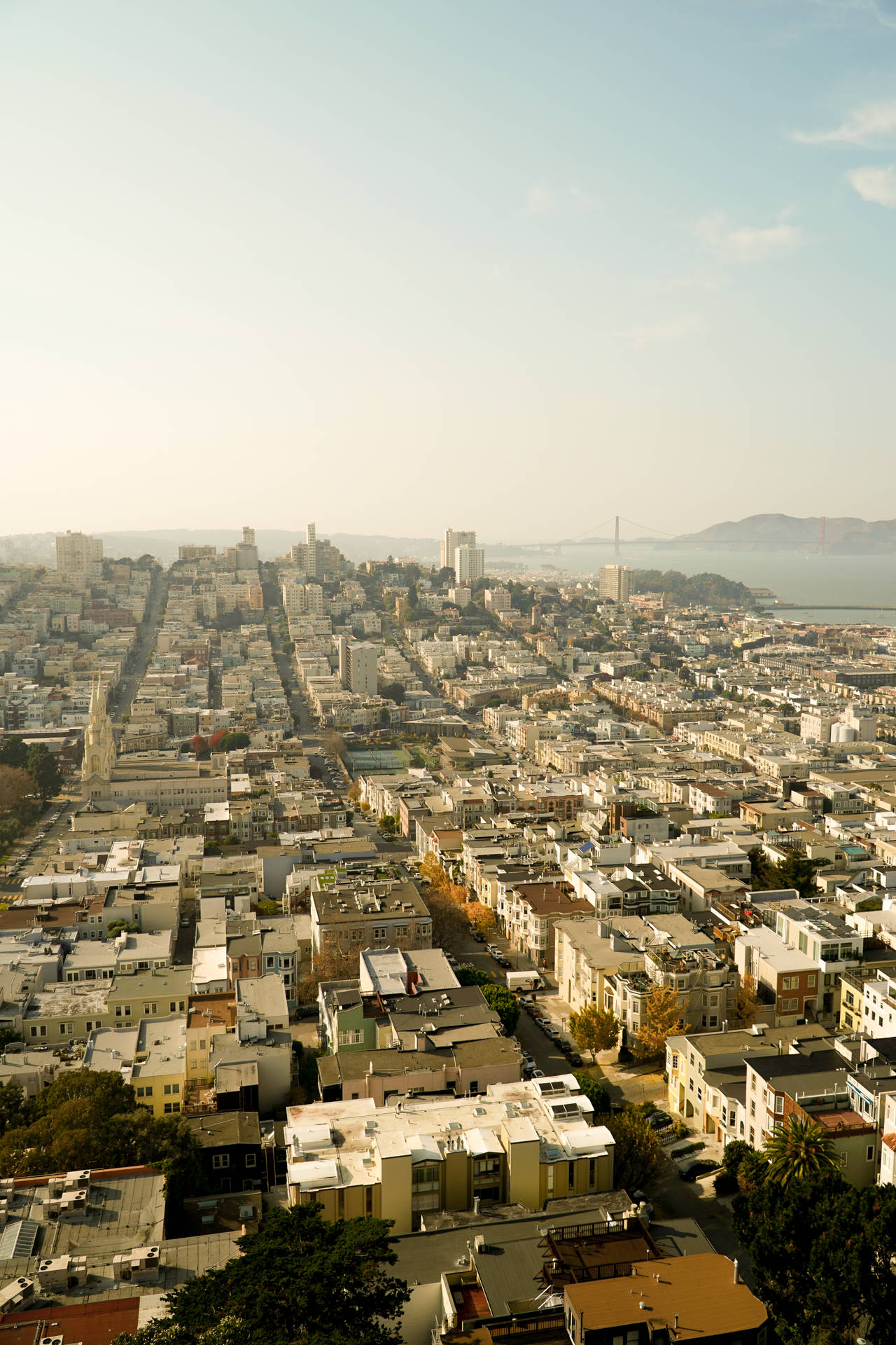 View From Coit Tower Wallpaper