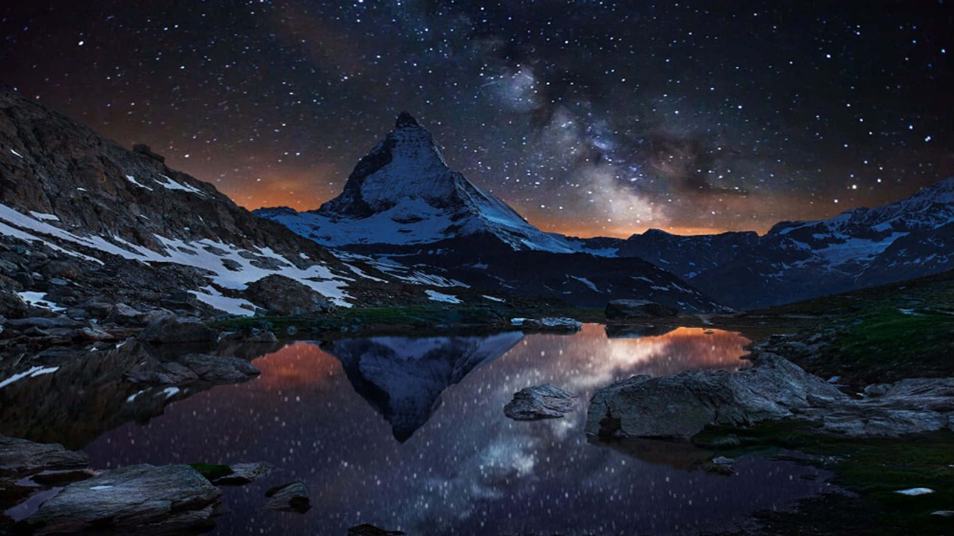 Download View Of Space From The Matterhorn Peak Wallpaper 