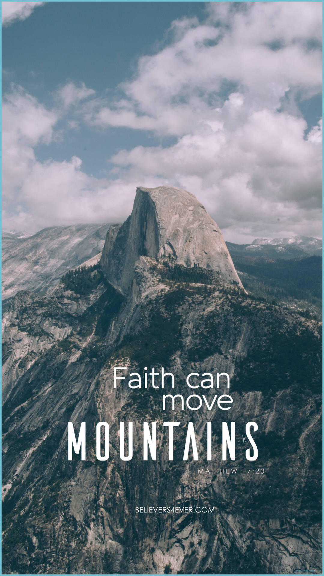 Viewpoint Of Aesthetic Christian Quote Background