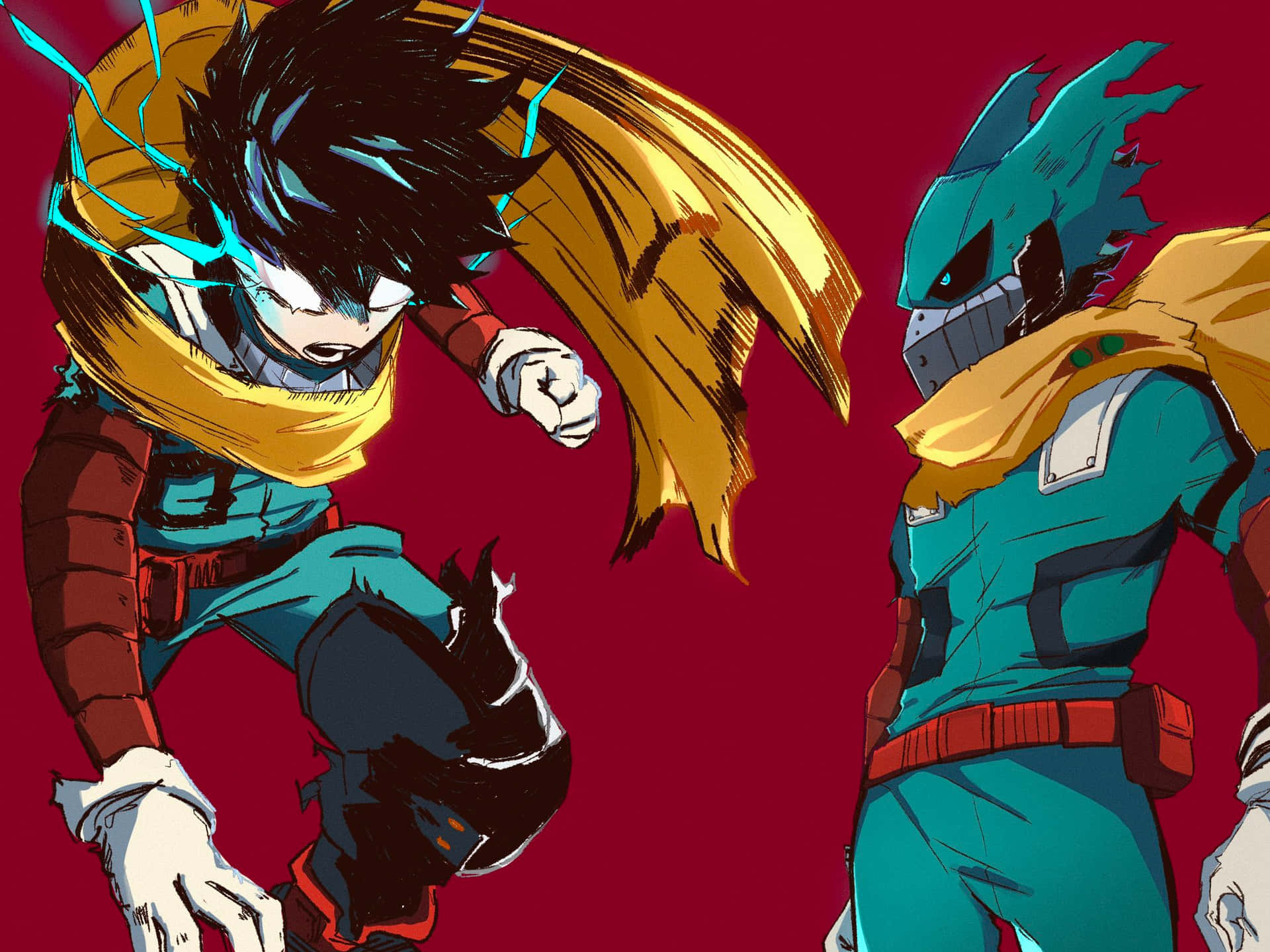 Vigilante_ Deku_and_ Hero_ Costume Wallpaper