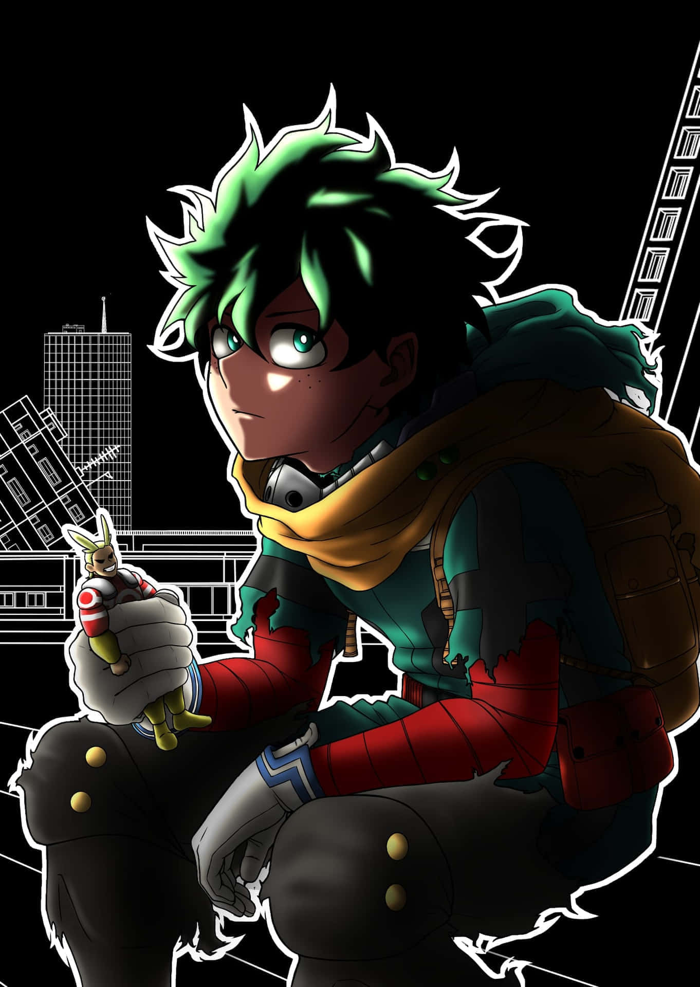 [100+] Vigilante Deku Pfp Wallpapers | Wallpapers.com