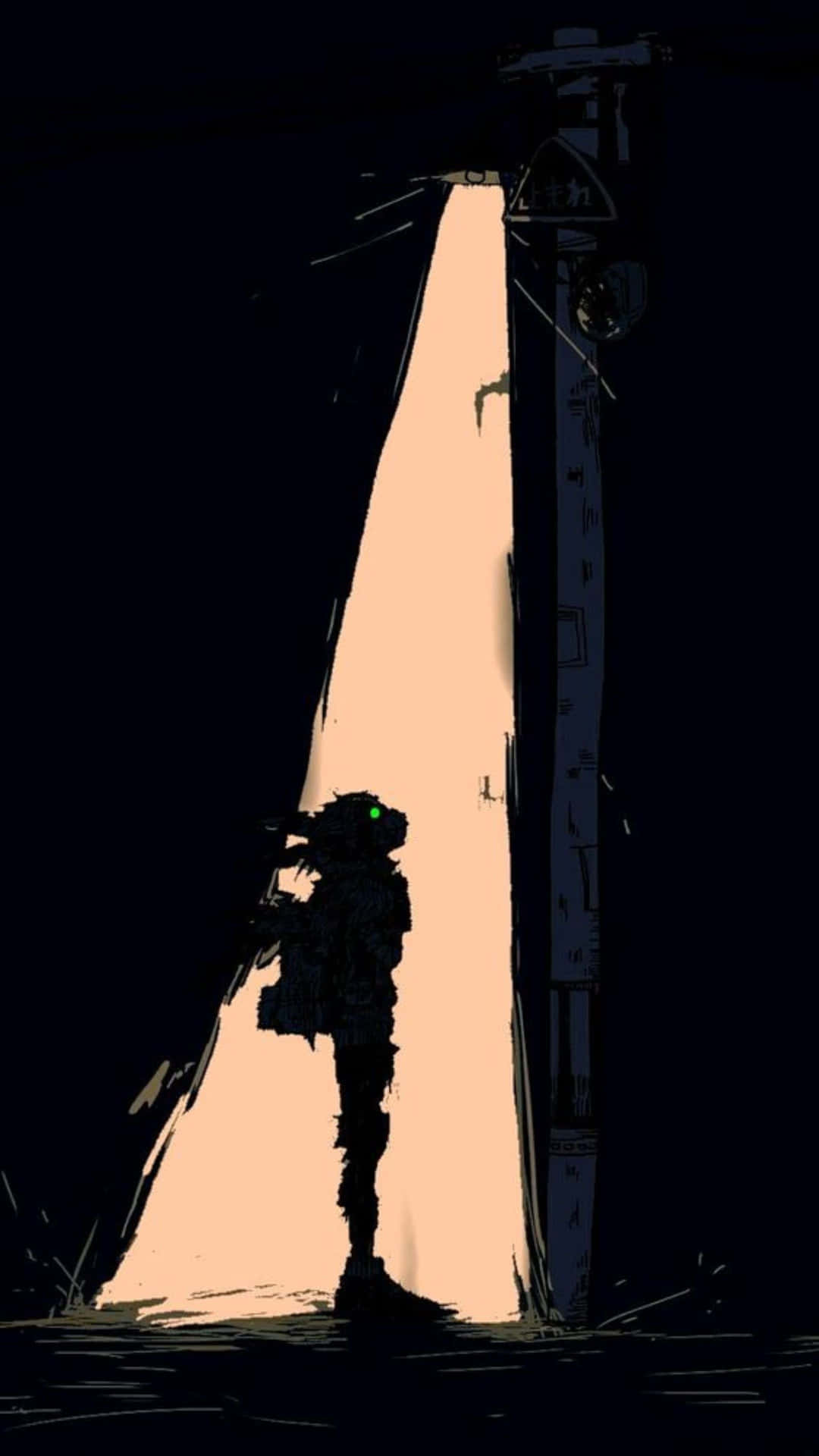 Vigilante Deku Silhouette Night Watch Wallpaper