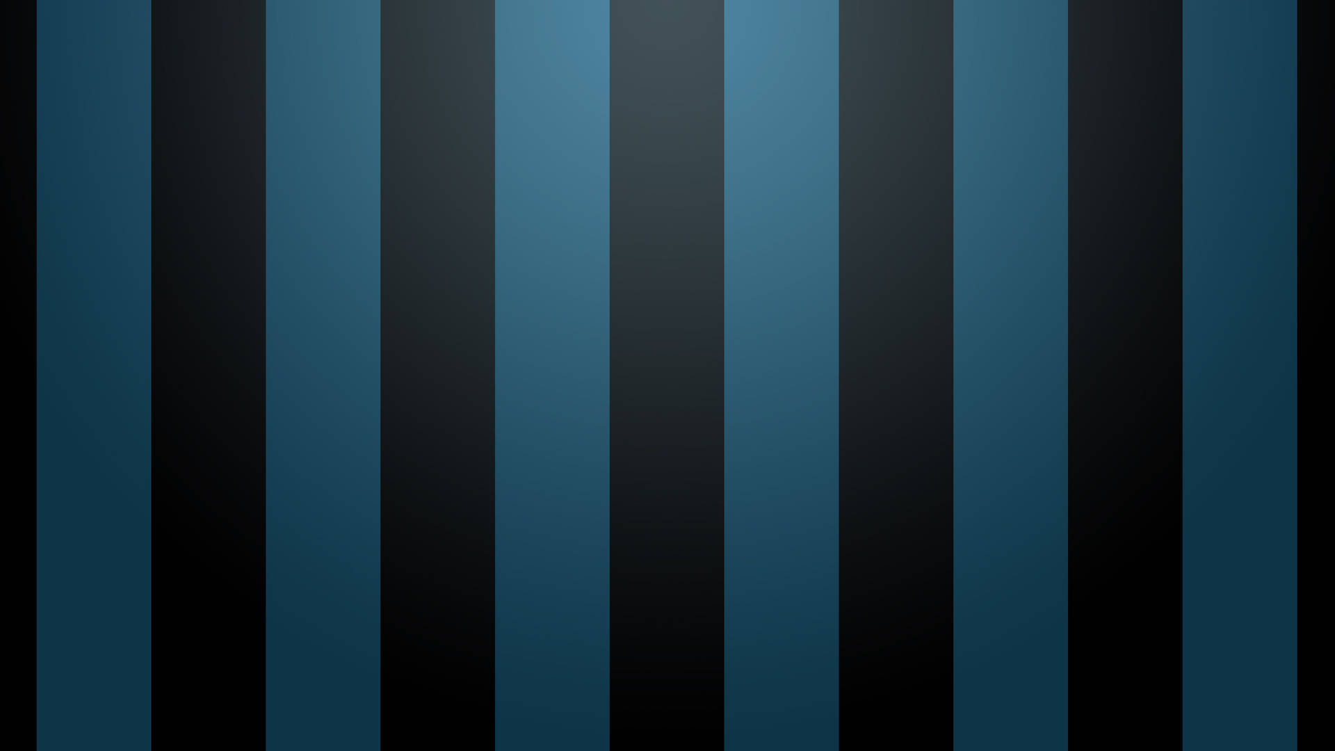 Vignette Blue and Black Striped Pattern Wallpaper