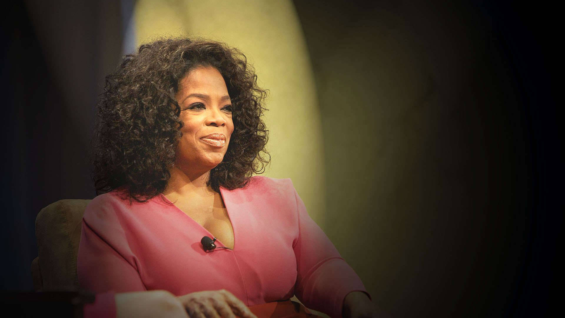 Vignette Portrait Oprah Winfrey Background