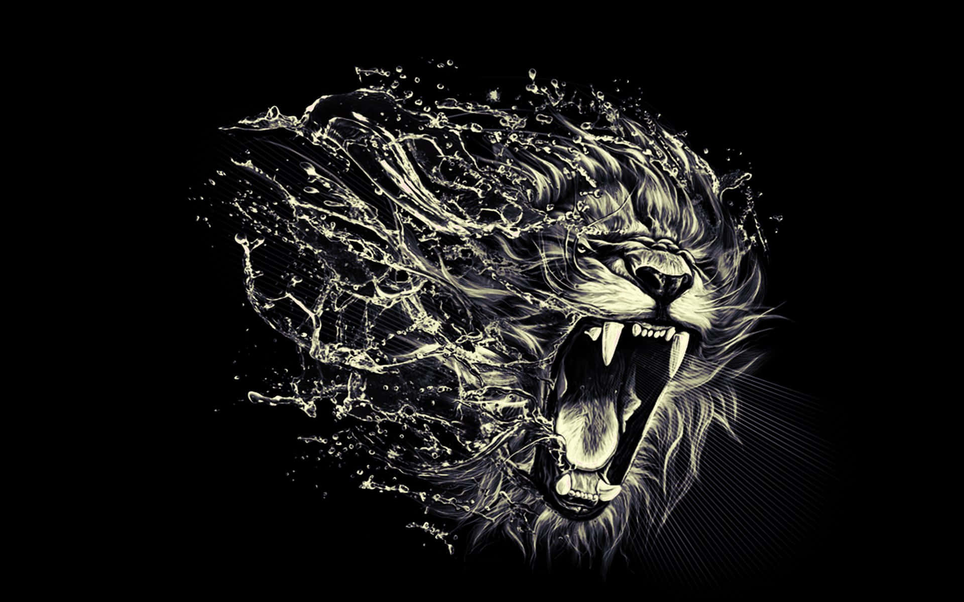 Vigorous Lion Hd Wallpaper