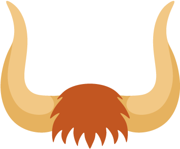 Viking Helmet Horns PNG