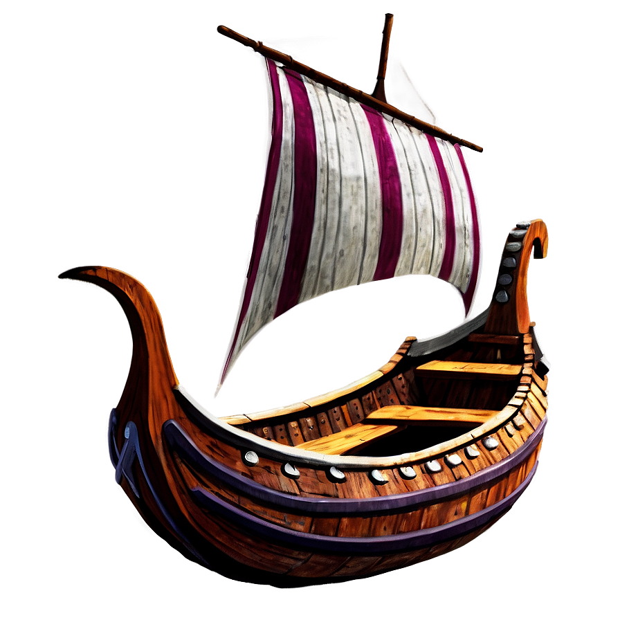 Download Viking Ship Png Clj | Wallpapers.com