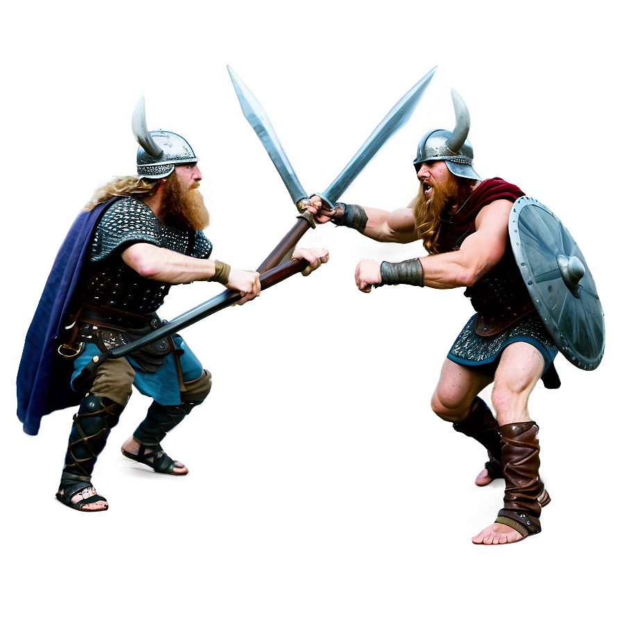 Download Viking Warriors Battle Png Lxd | Wallpapers.com