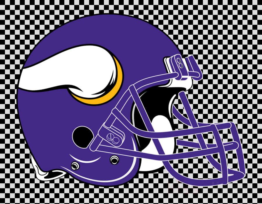 Download Vikings Football Helmet Logo | Wallpapers.com