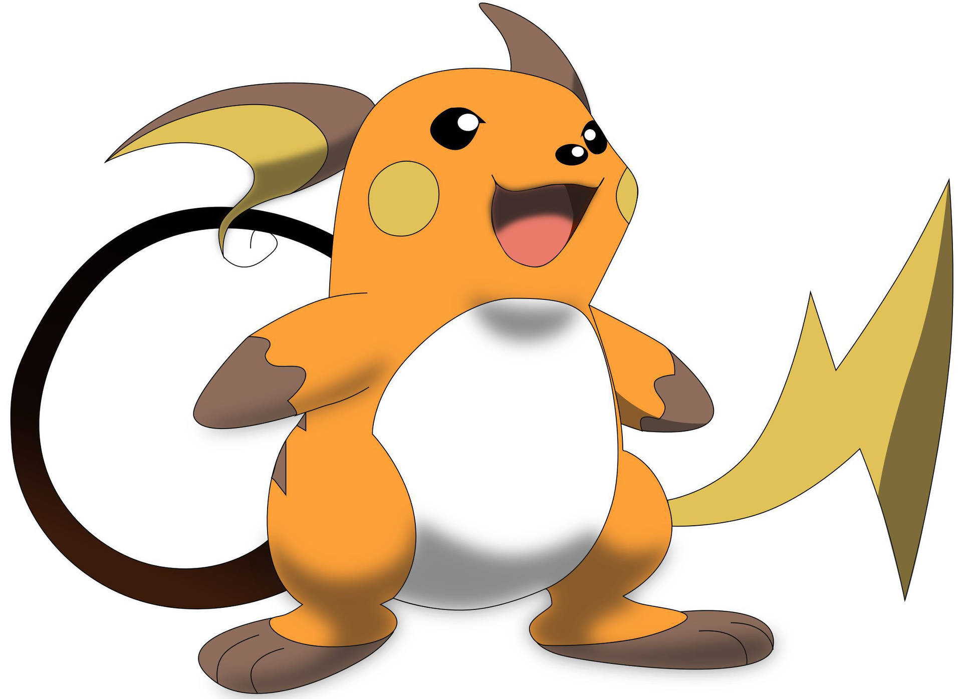 Personagemmaligno De Raichu Em Pokemon. Papel de Parede