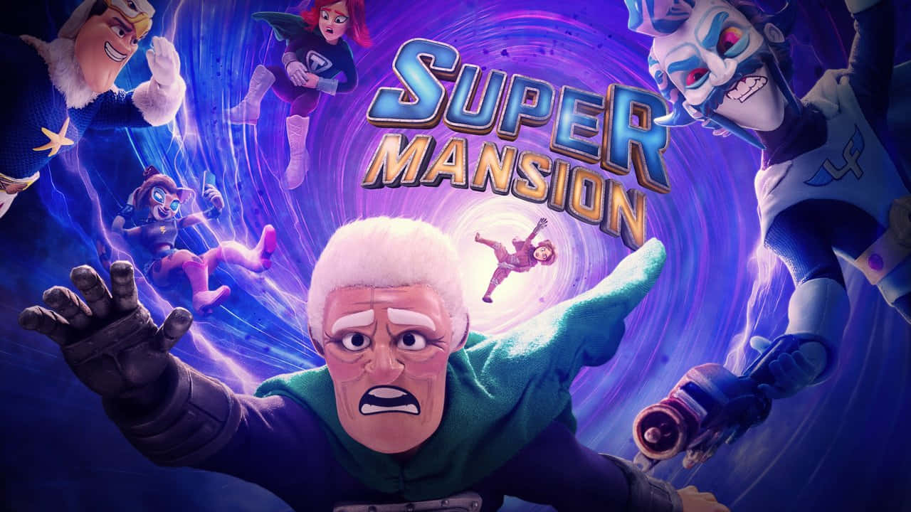 Villains And Heroes Of Supermansion Wallpaper