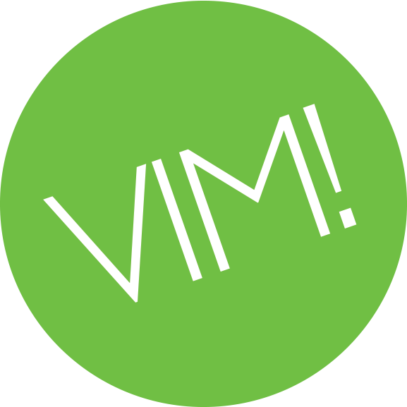 Vim Editor Logo Green Circle PNG