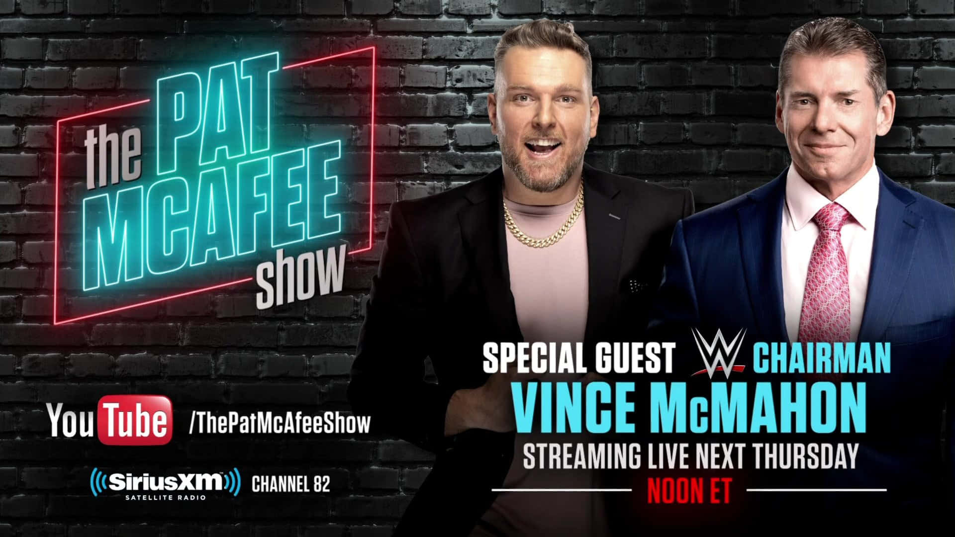 Vince McMahon Guesting Pat Mcafee Show Wallpaper