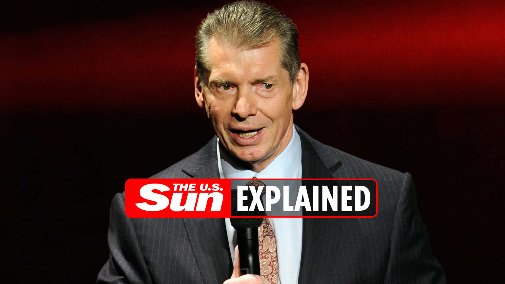 Vince McMahon Interview med US Sun Sports Wallpaper